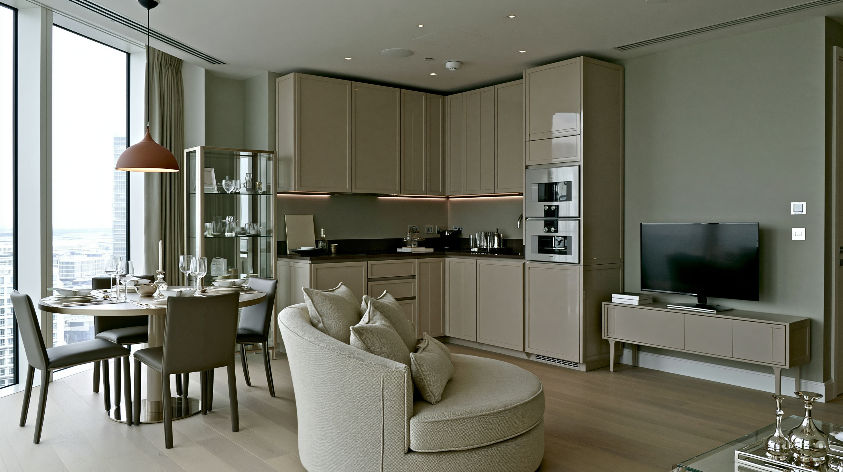 Гостиная open-plan